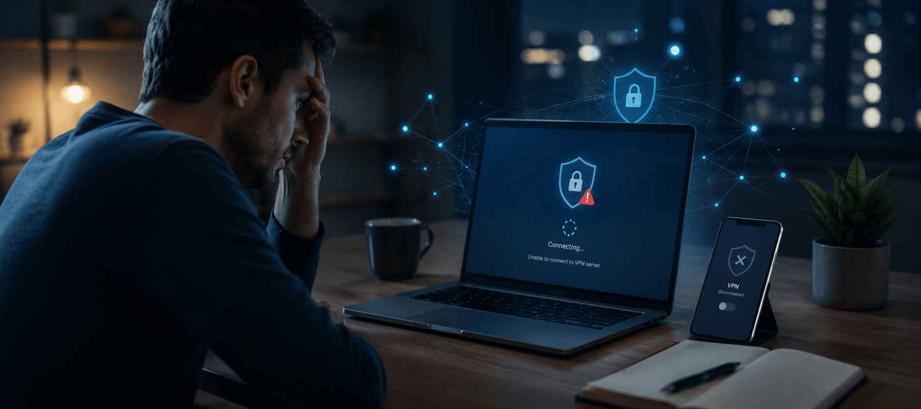 Почему не работает VPN